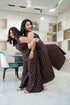 BROWN JAIPURI JUMPSUIT
